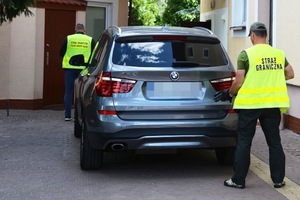 zabezpieczony samochód 