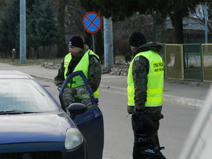 Patrol z PSG w Barcianach 