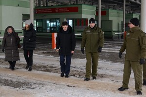 Wizyta delegacji z Ambasady Brytyjskiej na polsko-rosyjskiej granicy 