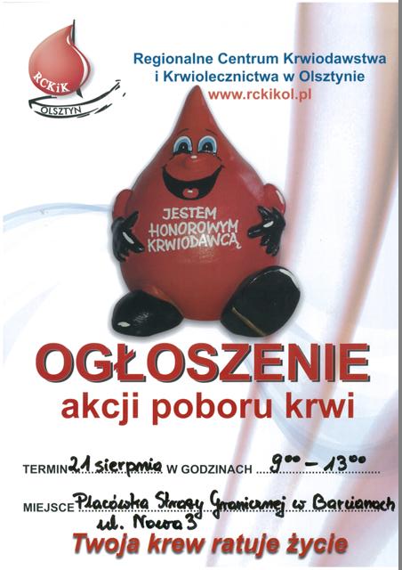 akcja krew 21