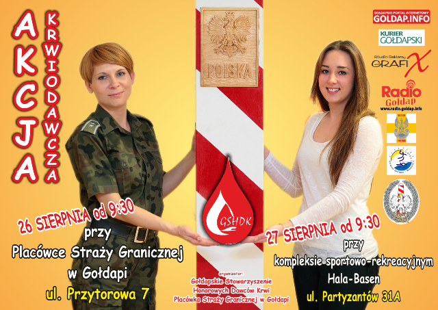 krew goldap plakat