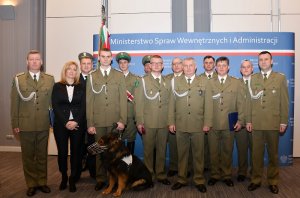 Wyróżnieni funkcjonariusze 