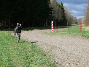 Kontrola pasa drogi granicznej 