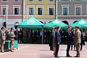 Komendant z PSG w Grzechotkach wyróżniony medalem 