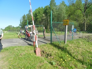 Odprawa uczestników rajdu