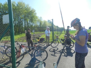 Odprawa uczestników rajdu