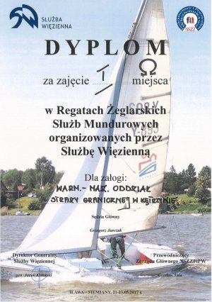 Dyplom za I miejsce 