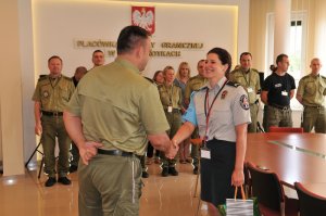 Funkcjonariuszka z Litwy w Grzechotkach 