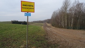 Pas drogi granicznej 