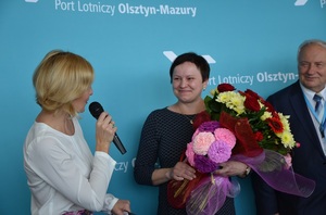 100-tysięczna pasażerka 