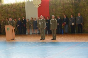 Uroczyste przekazanie-przyjęcie obowiązków Komendanta W-MOSG 