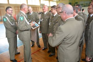 Uroczyste przekazanie-przyjęcie obowiązków Komendanta W-MOSG 