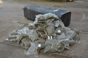 Ujawniona marihuana w zbiorniku paliwa 