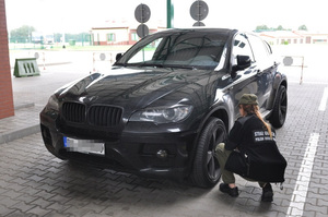 Zatrzymane bmw 