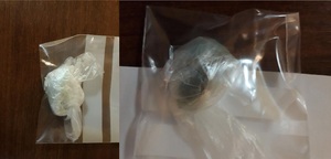 ujawniona marihuana i amfetamina