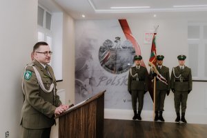 Przemówienie Zastępcy Komendanta W-MOSG 