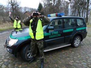 Patrol z PSG w Barcianach 