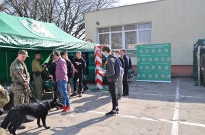 Spotkanie z młodzieżą funkcjonariuszy z PSG w Braniewie 
