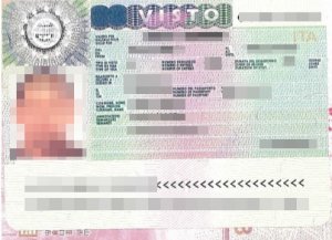 ujawniona fałszywa wiza 