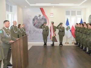 Ślubowanie nowych funkcjonariuszy Straży Granicznej 