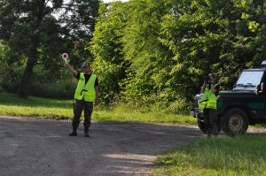 patrol z PSG w Grzechotkach 