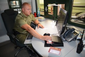 kontrola graniczna w Bezledach 