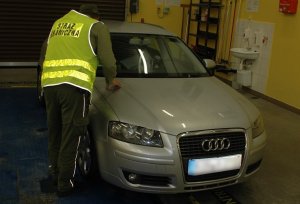 Audi A3 zatrzymane na granicy 