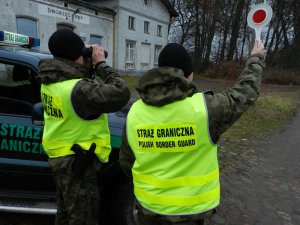 patrol z PSG w Barcianach 
