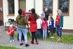 Gry i zabawy w kętrzyńskim ośrodku dla cudzoziemców 