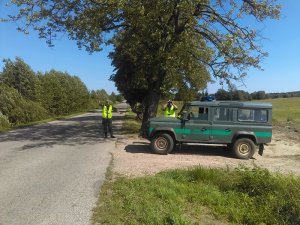 patrol z PSG w Górowie Iławeckim 