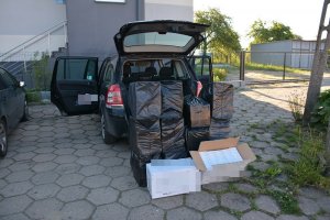 ujawnione papierosy z przemytu 