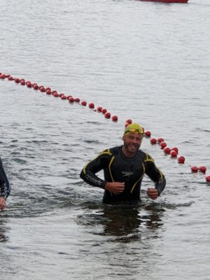 Funkcjonariusz z W-MOSG wywalczył III miejsce w triathlonie 