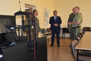 Wizyta Sekretarza Stanu MSWiA w kętrzyńskich jednostkach Straży Granicznej 