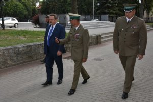 Wizyta Sekretarza Stanu MSWiA w kętrzyńskich jednostkach Straży Granicznej 