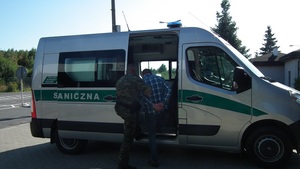 zatrzymany mężczyzna 