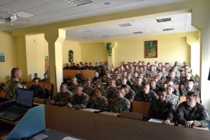 Zajęcia szkolne ze Strażą Graniczną 