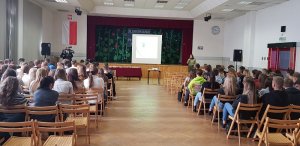 Rozmawiali o handlu ludźmi oraz naborze do Straży Granicznej 