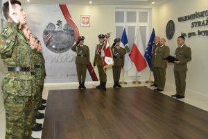 ślubowanie nowych funkcjonariuszy 