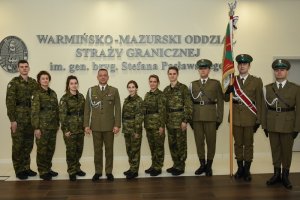 ślubowanie nowych funkcjonariuszy 