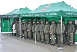 Uroczyste otwarcie Placówki Straży Granicznej w Dubeninkach 