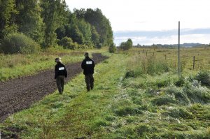 patrol z PSG w Węgorzewie 