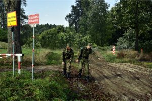 patrol z PSG w Węgorzewie 