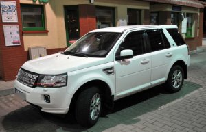 odzyskany Land Rover 