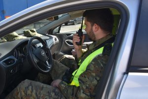 patrol z PSG w Olsztynie 