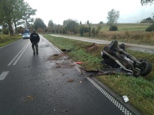 Straż Graniczna pomogła poszkodowanym w wypadku samochodowym 