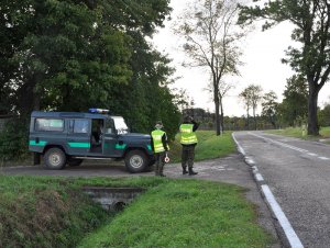patrol z PSG w Węgorzewie 