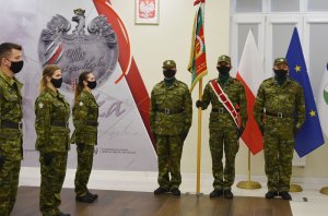 ślubowanie nowo przyjętych funkcjonariuszy SG 