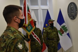 ślubowanie nowo przyjętych funkcjonariuszy SG 