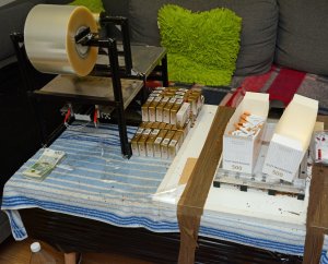 nielegalna produkcja papierosów w domku letniskowym 
