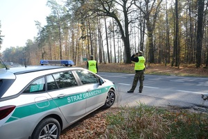 patrol z PSG w Olsztynie 